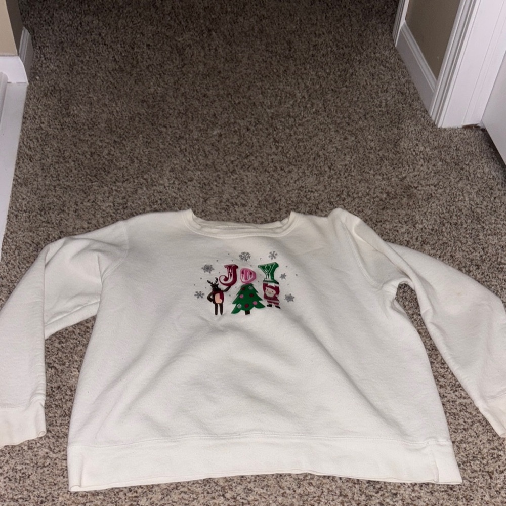 White girls crewneck